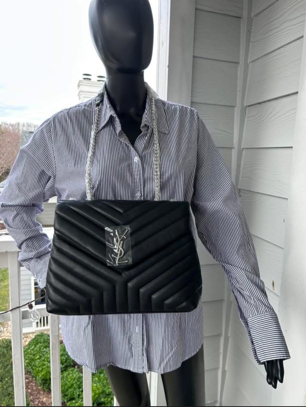 Black Envelope Bag