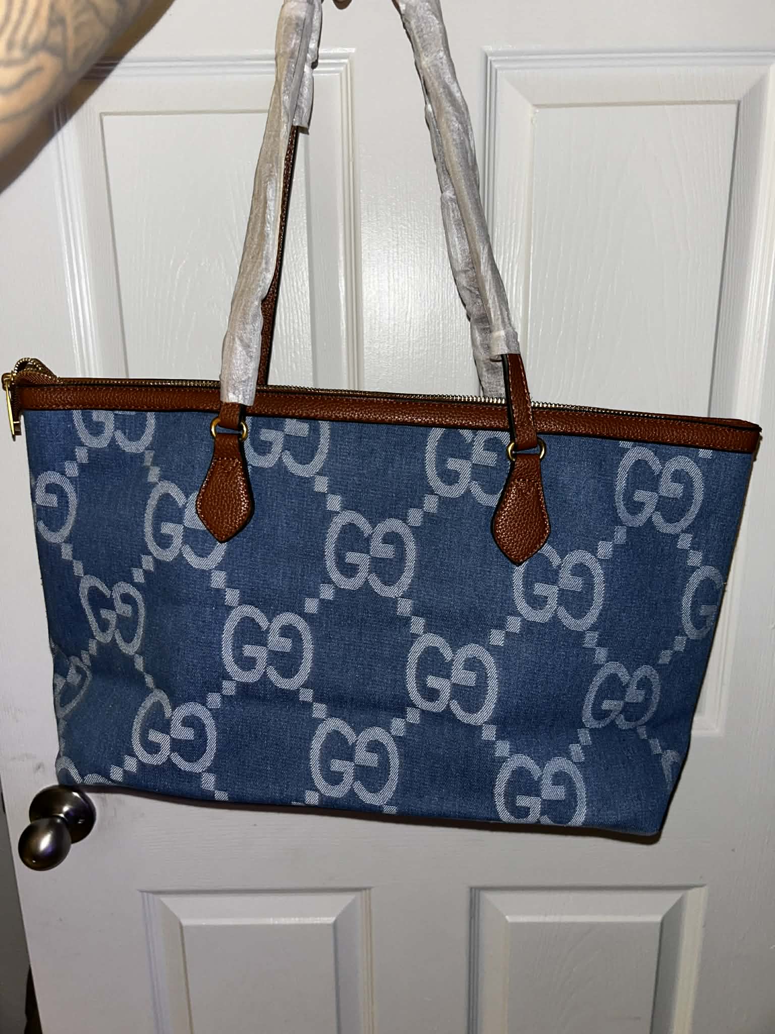 Denim Tote Bag