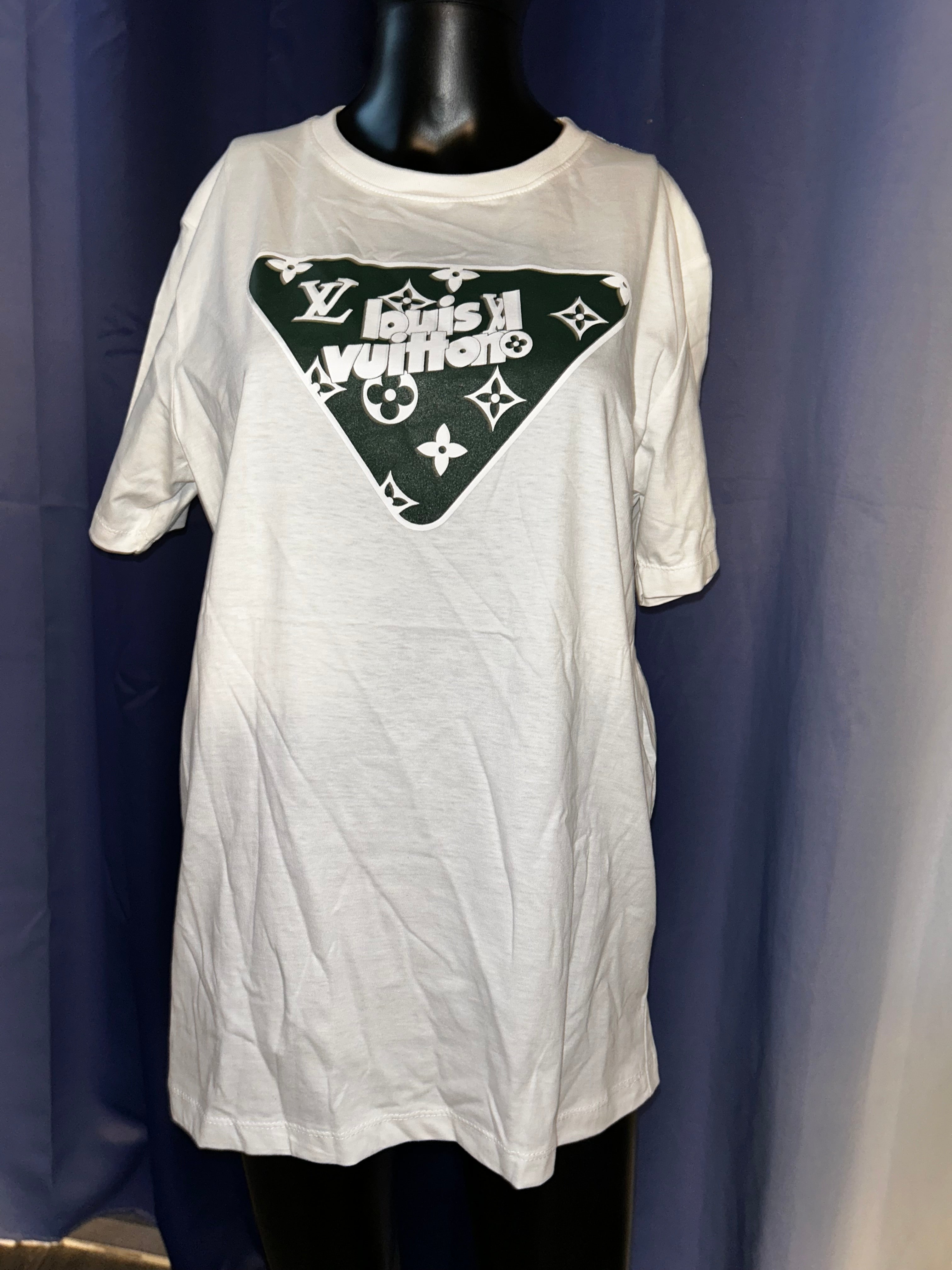 White/Green T