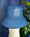Embroidered Denim Bucket
