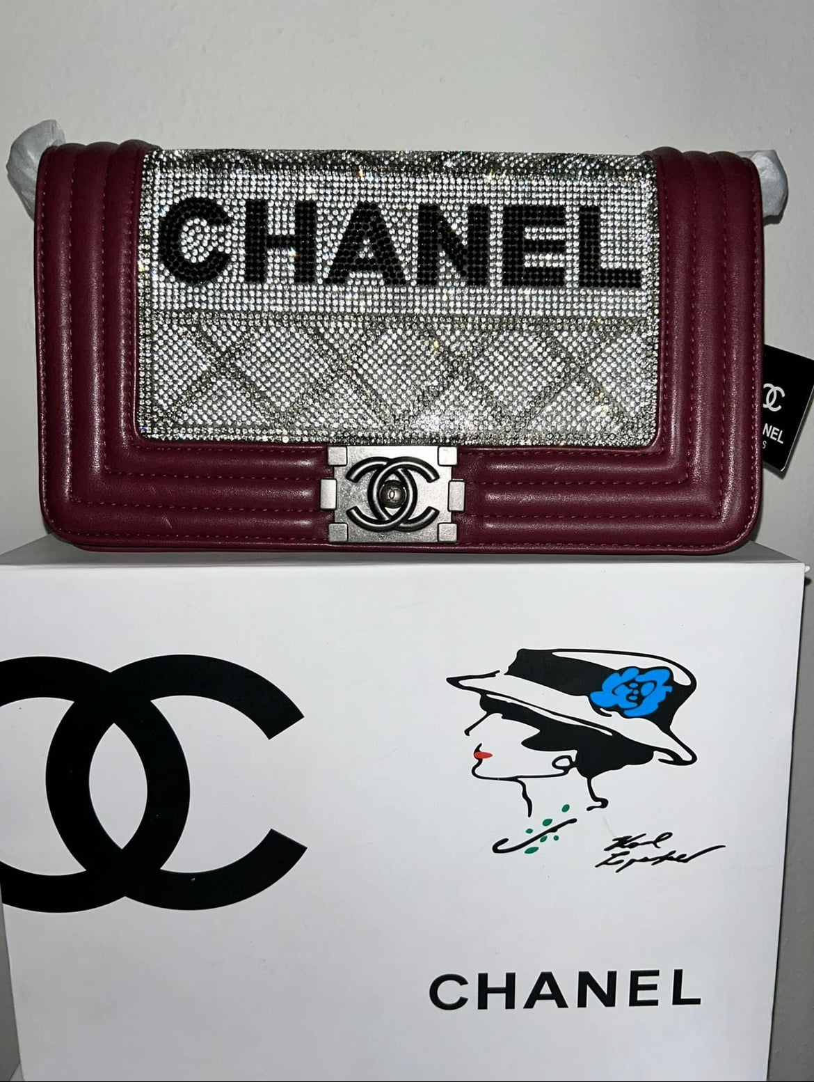 Bling LeBoy Burgundy