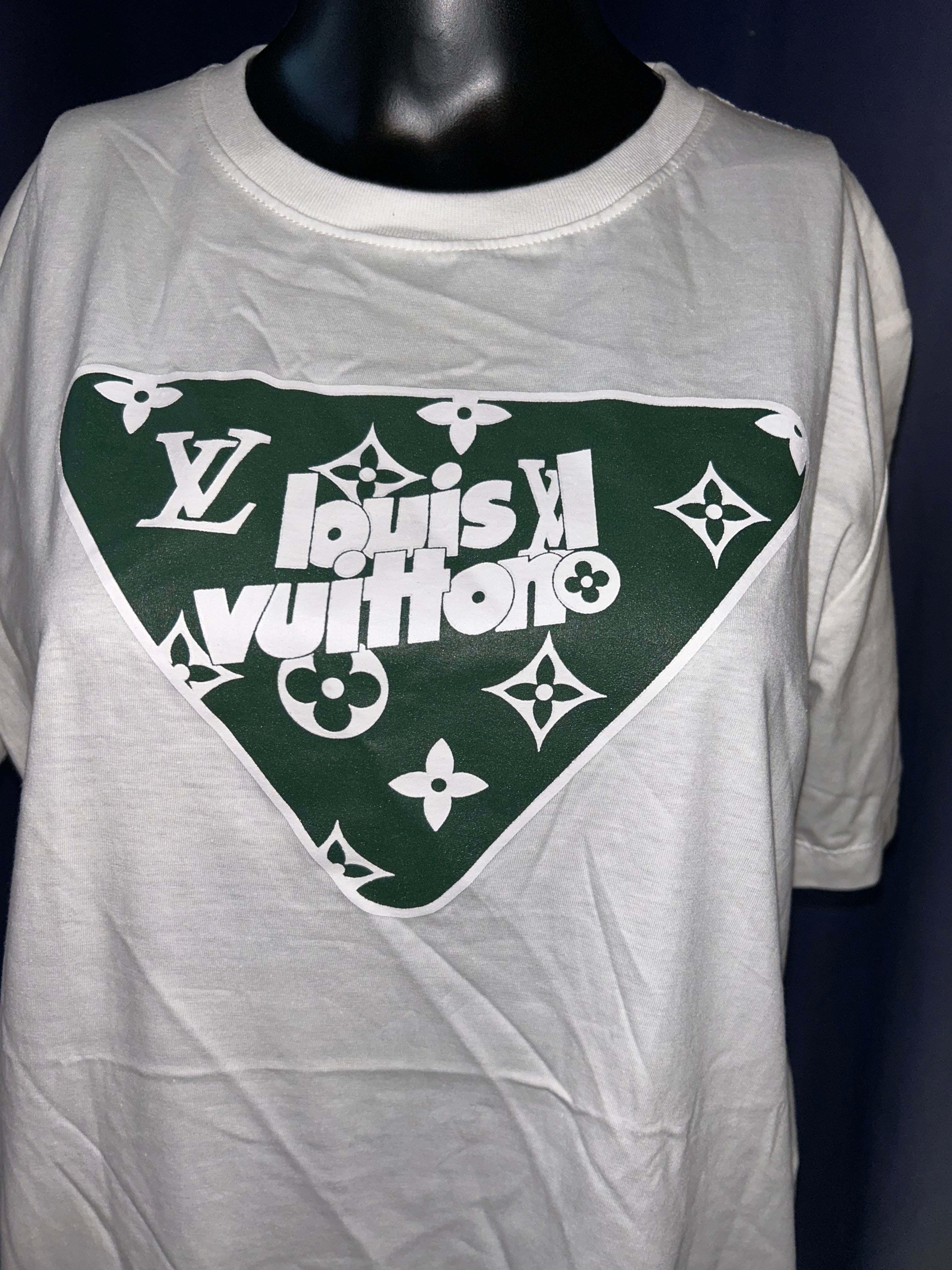 White/Green T