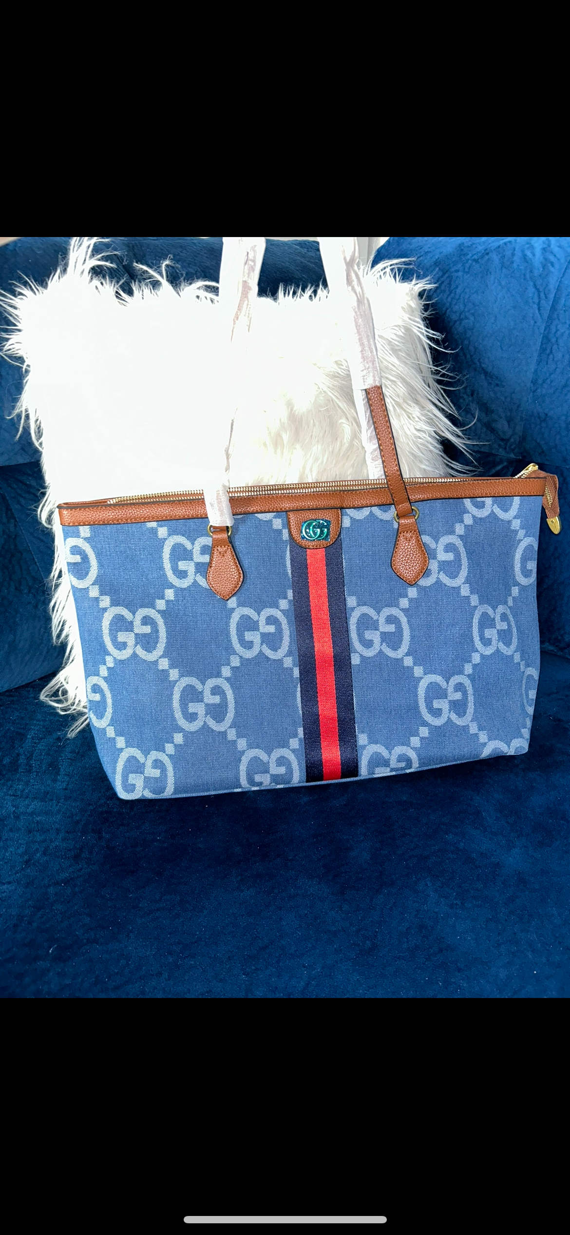 Denim Tote Bag