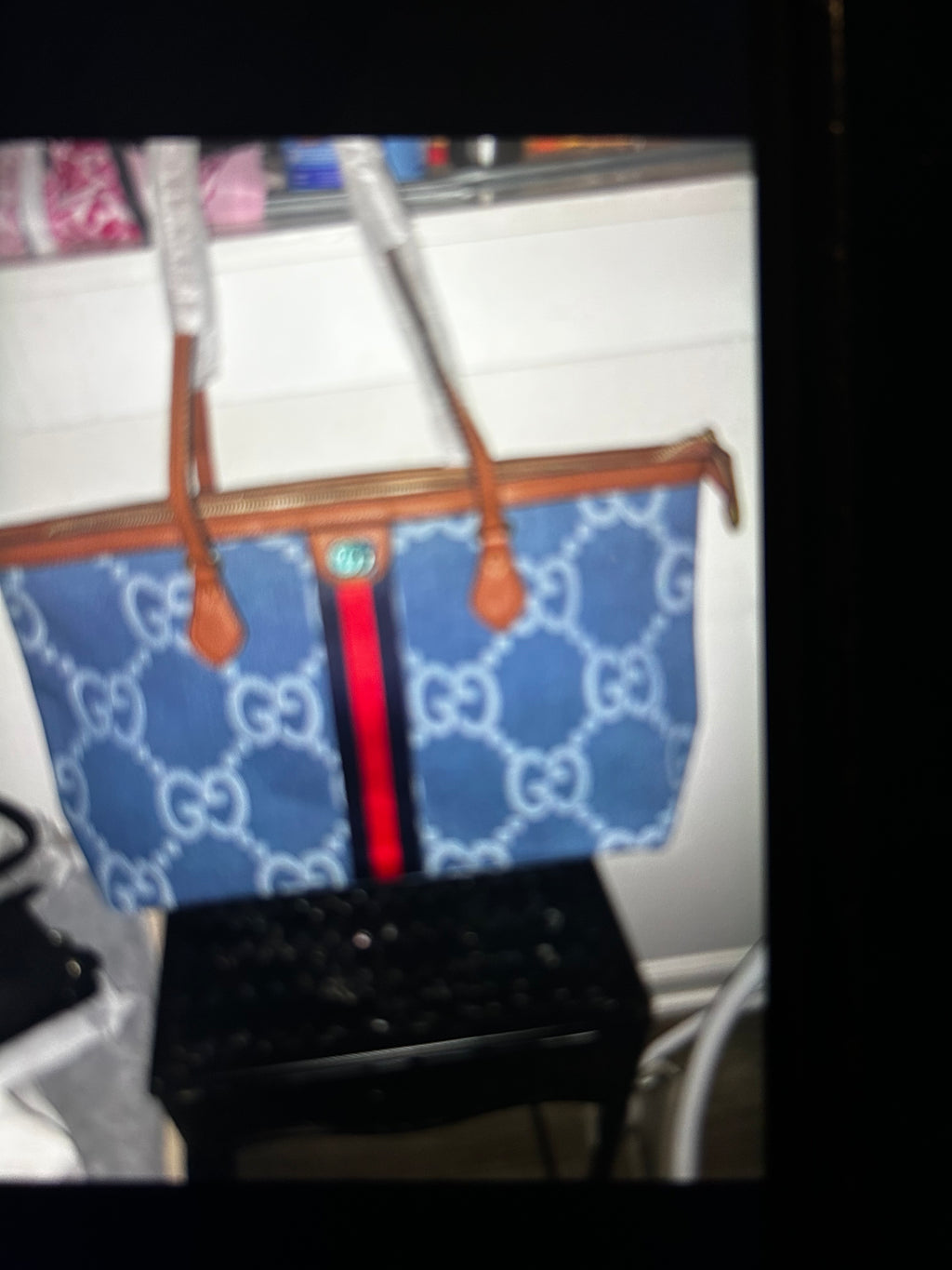 Denim Tote Bag