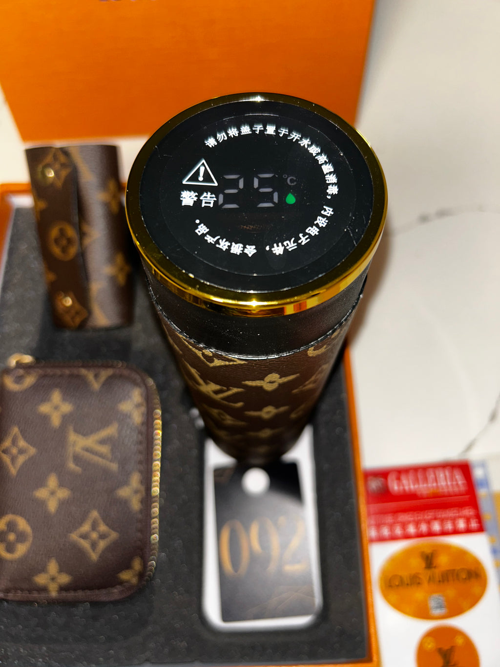 Digital Water Bottle Gift  Set